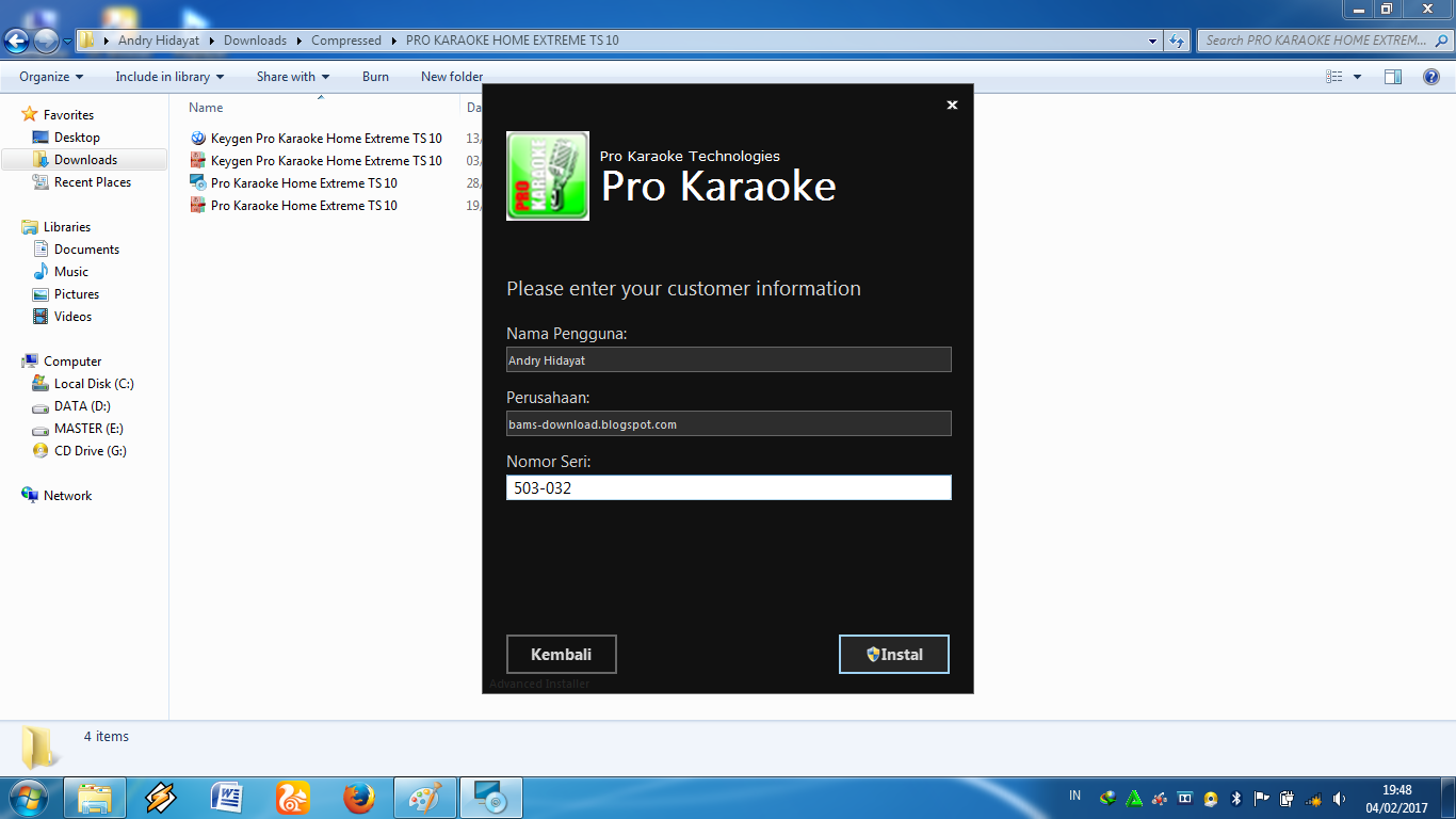 download pro karaoke home extreme 10.0.0 full version